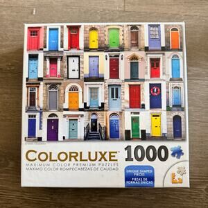Colorluxe Jigsaw Puzzle Colorful 32 Doors 1000 Pieces